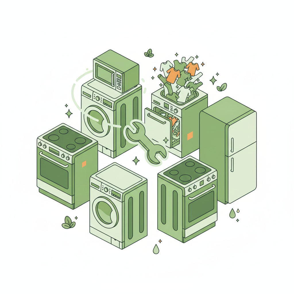 Bring Your Kitchen and Laundry Appliances Back to Life
